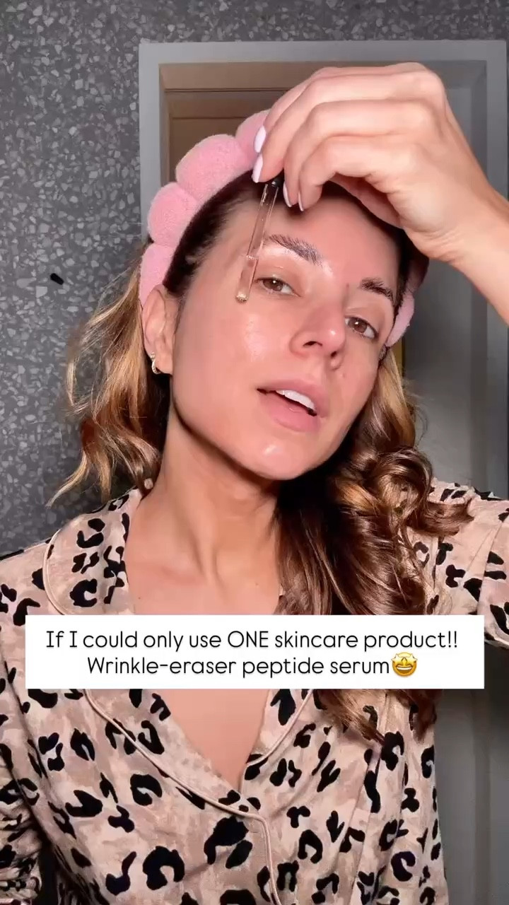 Expensive stuff that’s actually worth it! Absolutely love this wrinkle eraser peptide serum! You can use morning and night after you wash your face! One bottle will last 4-5 months depending how often you use it. 


#LTKmorningroutine #LTKBeauty #LTKselfcare