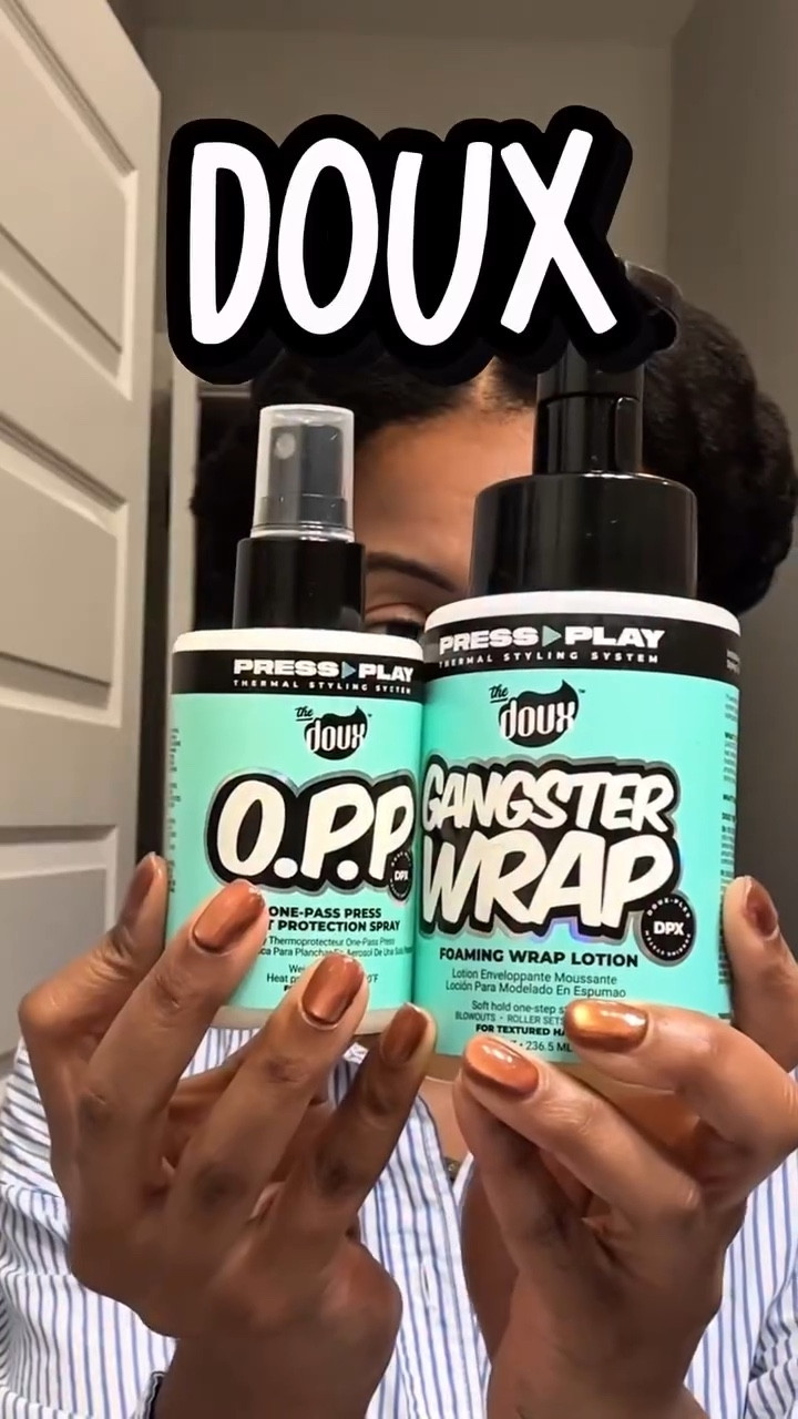 Press play, don’t play 😳

Silent treatment + gangster wrap = zero frizz!

Humidity control AND faster drying? She’s tea🤏🏽

@ilovethedoux 

Comment “Doux” and I send you the link for a discount on ANY Doux products!

#LTKBeauty #LTKgrwm