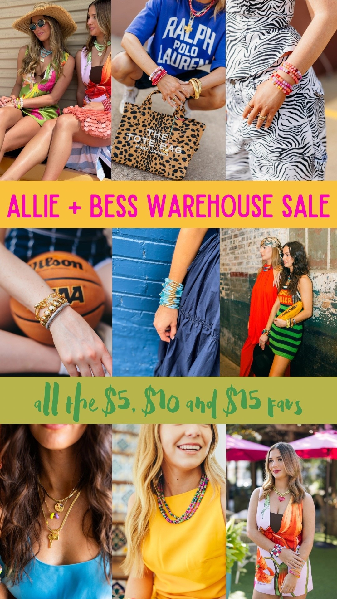 $5, $10 and $15 sale scores @ALLIE+BESS •

#LTKSaleAlert