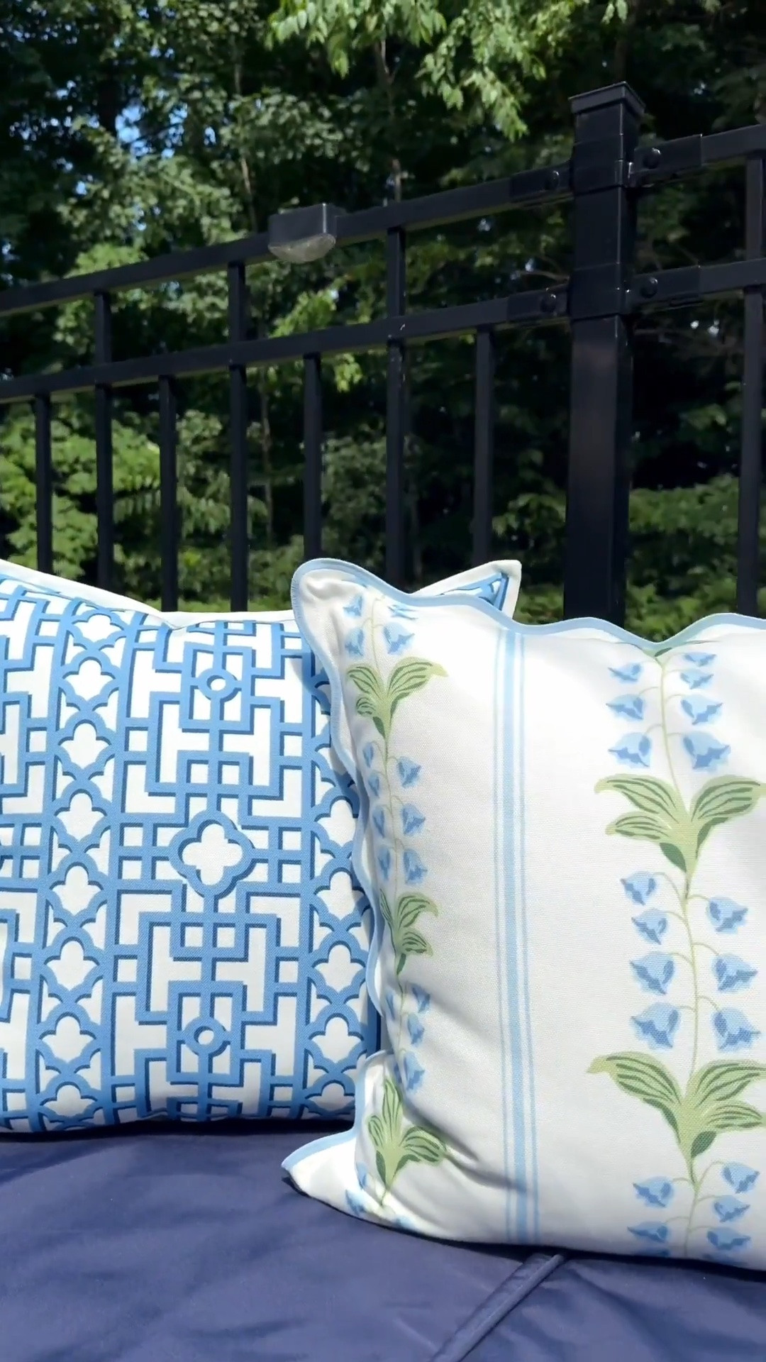 Who wants to come and lounge out here? Or swim! This is our happy place all summer long! Chic European resort vibes was the look we wanted out here…it’s definitely our favorite place to be!💙🩵💚 

Chic indoor/outdoor pillow covers from @hofdeco.official are the perfect layer out here! Use code TAMARA15 to get 15% off!

#LTKSeasonal #LTKHome