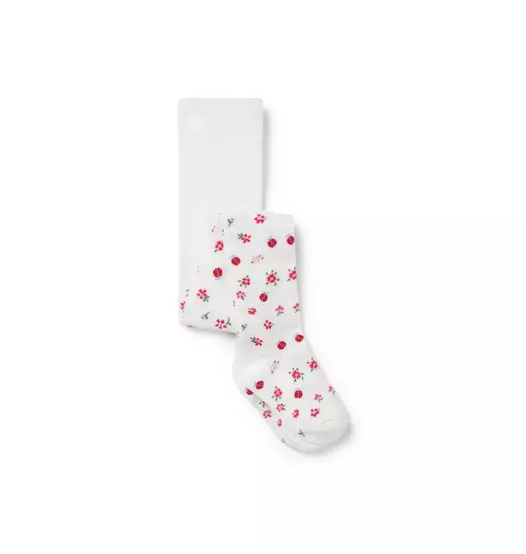 Ladybug Floral Tight | Janie and Jack