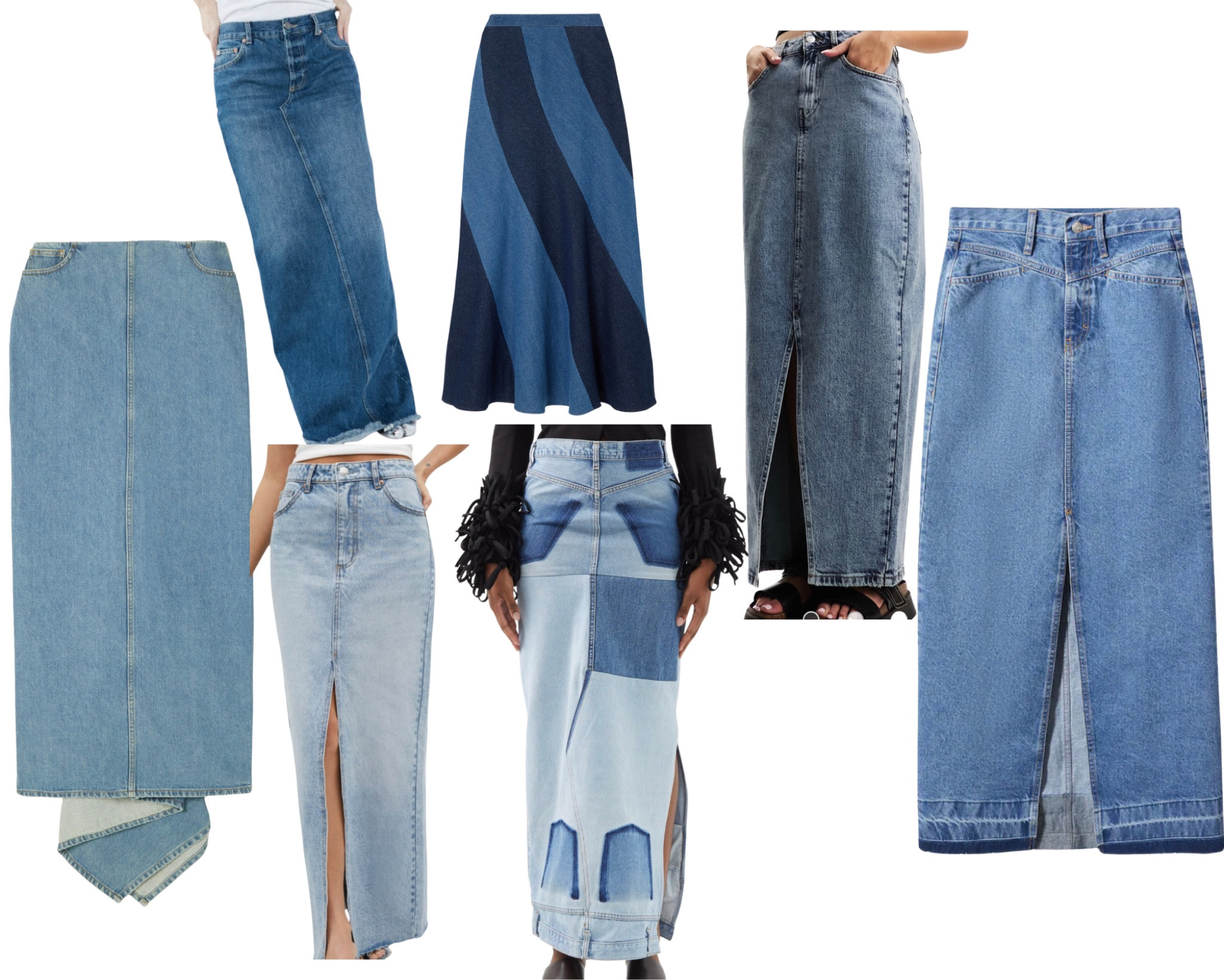Maxi denim skirts for spring/summer’23

#LTKSeasonal #LTKeurope