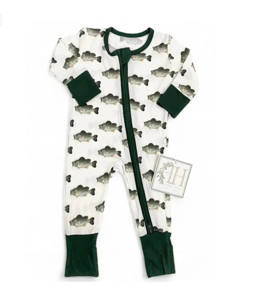 Boys Rippin’ Lips Double Zipper Romper | Hamner Hill