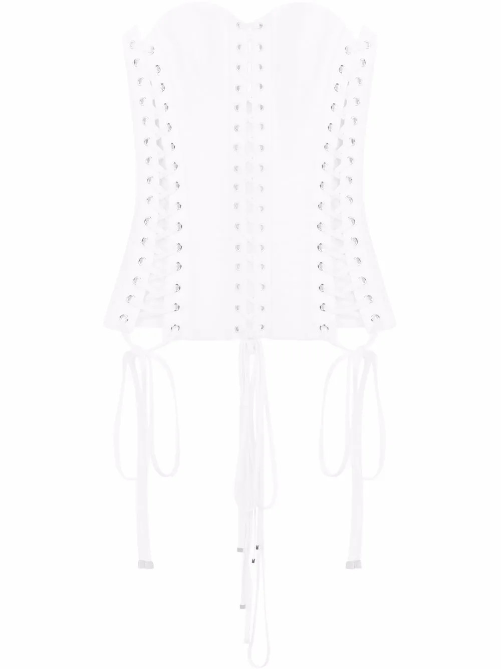 Dolce & Gabbana lace-detail Cotton Corset  - Farfetch | Farfetch Global