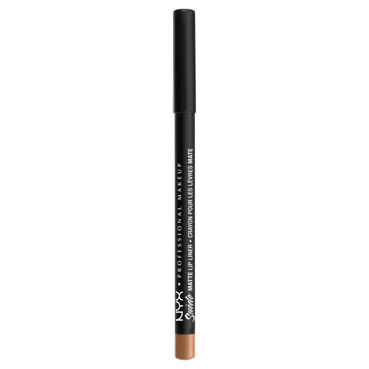 NYX Professional Makeup Suede Matte Velvet Smooth Lip Liner - Vegan Formula - 0.035oz | Target