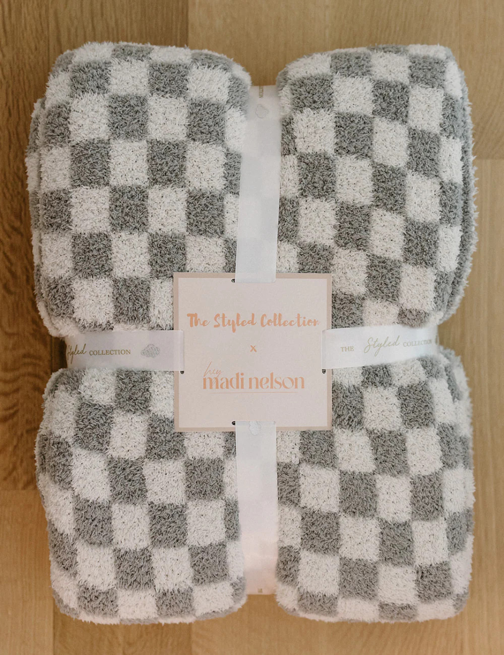 TSC x Madi Nelson: Mini Checkered Full Size Buttery Blankets | The Styled Collection
