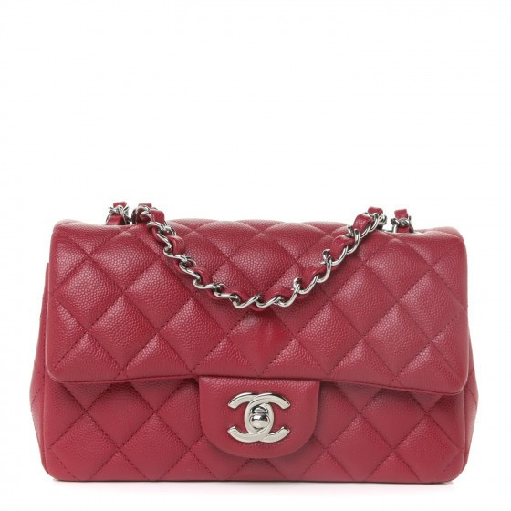 CHANEL

Caviar Quilted Mini Rectangular Flap Red | Fashionphile