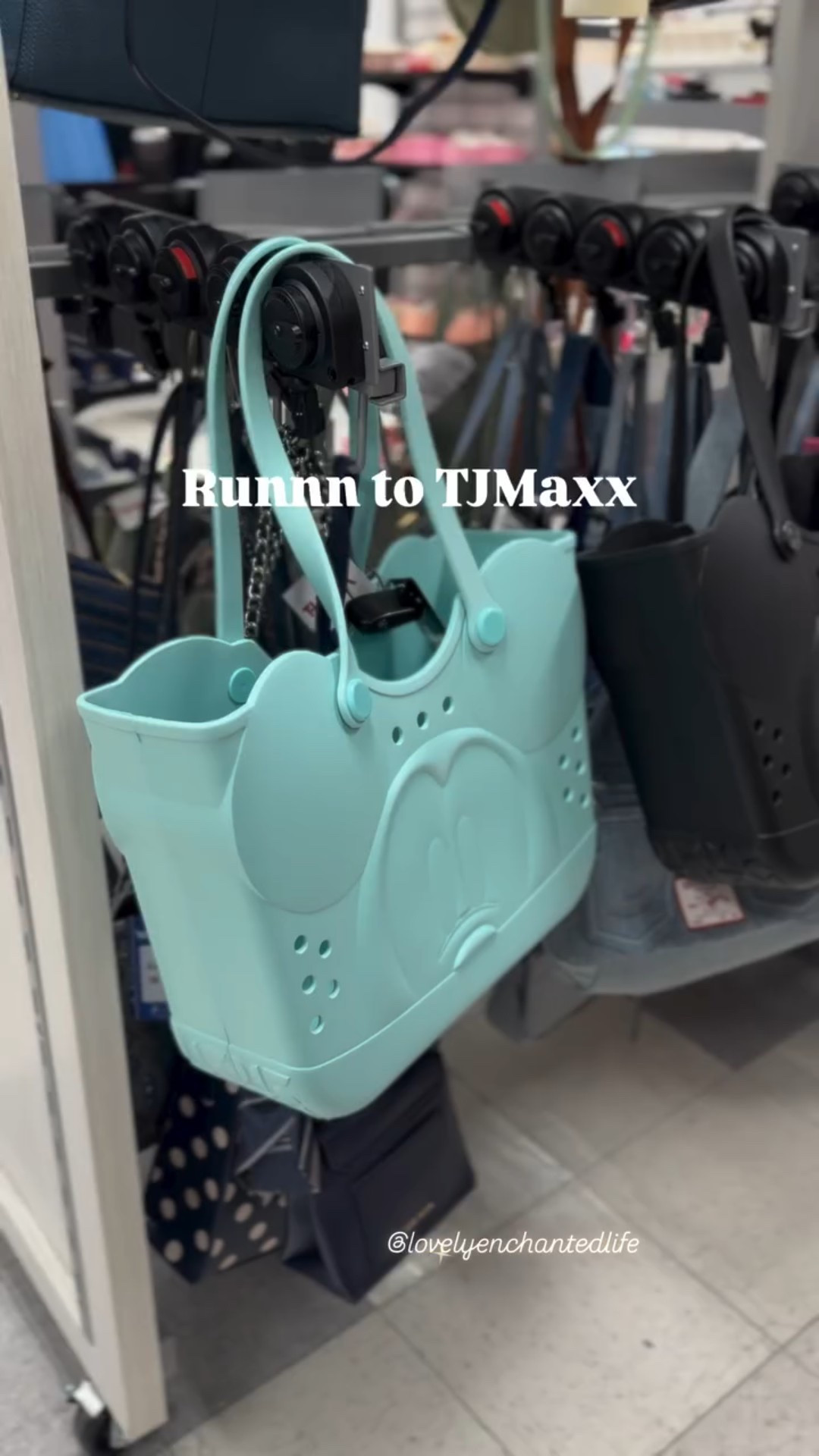 He’s Back….last year’s favorite bag! 29.99 at TJMaxx, in-store is a better deal but I have a link for you if you need it! 

#disneyfinds #disneyblogger #shopwithme #mickeyboggbag