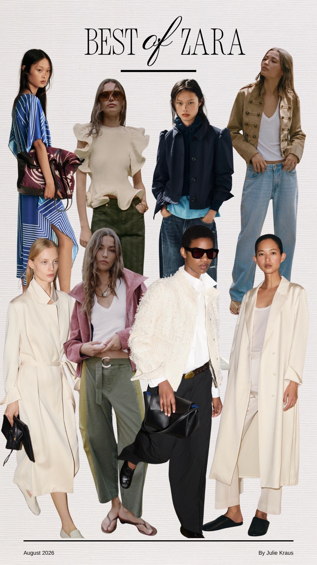 Zara continues to crush it! Top picks of the week!