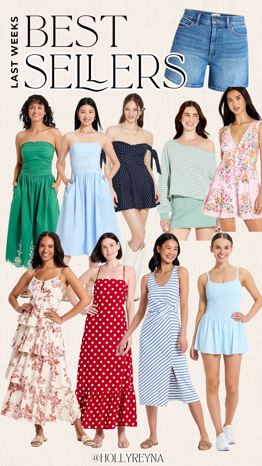 Last week’s best sellers!

#bestsellers

Weekly best sellers. Best sellers. Weekly most loved. Walmart finds. Walmart fashion. Walmart denim shorts. Target summer dress  

#LTKSeasonal #LTKootd #LTKgrwm