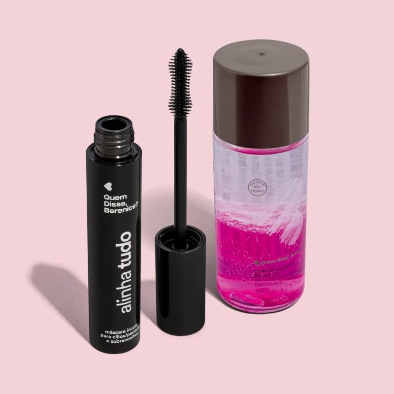 Combo Máscara para Cílios e Sobrancelhas Incolor Alinha Tudo 12g  + Demaquilante Bifásico 110m... | QuemDisseBerenice (BR)