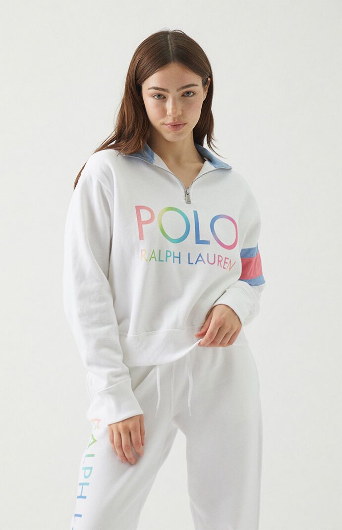 Polo Ralph Lauren Half Zip Pullover Sweatshirt | PacSun