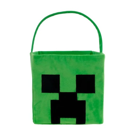 Minecraft Green Creeper Themed Easter Basket by Ruz | Walmart (US)