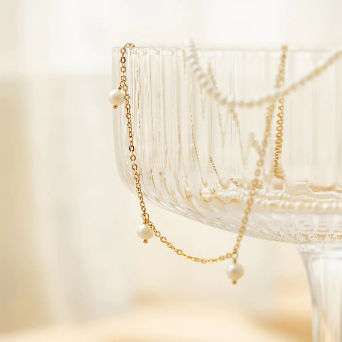 Floating Pearl Bracelet | Made by Mary (US)