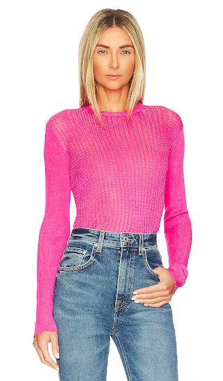 H20 Crew Pullover in Hibiscus Highlight | Revolve Clothing (Global)