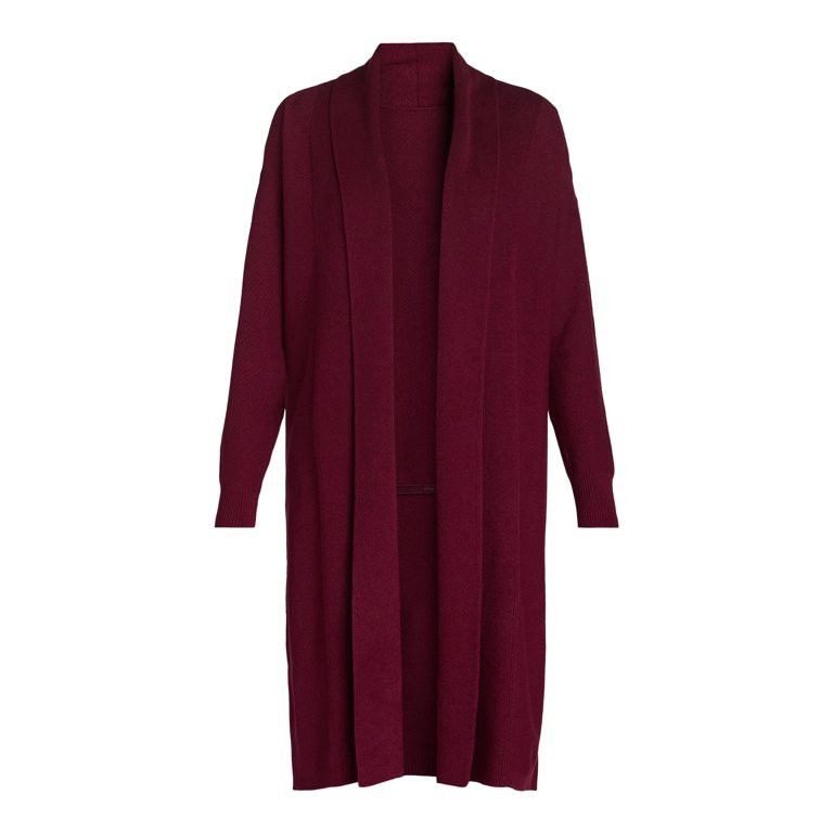 Time and Tru Women's and Women’s Plus Duster Cardigan Sweater, Midweight, Sizes XS-4X | Walmart (US)