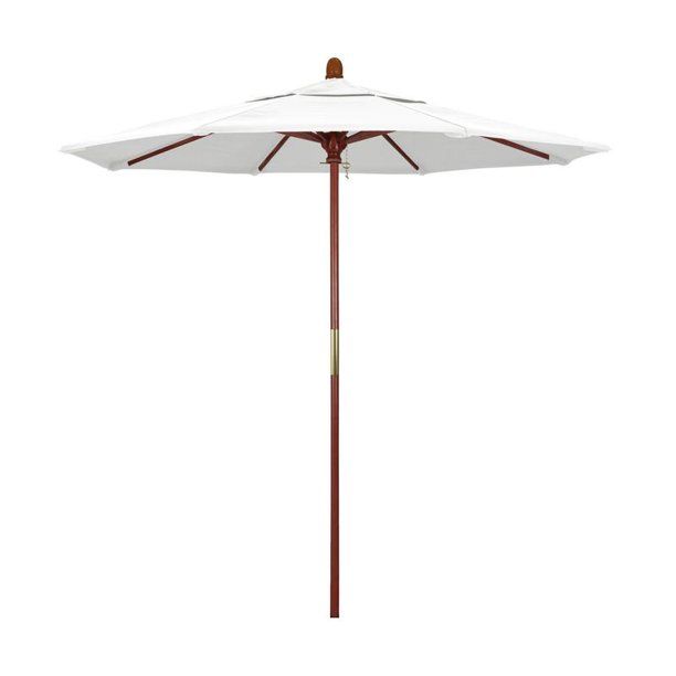 California Umbrella Grove Series Patio Market Umbrella in Pacifica with Wood Pole Hardwood Ribs P... | Walmart (US)