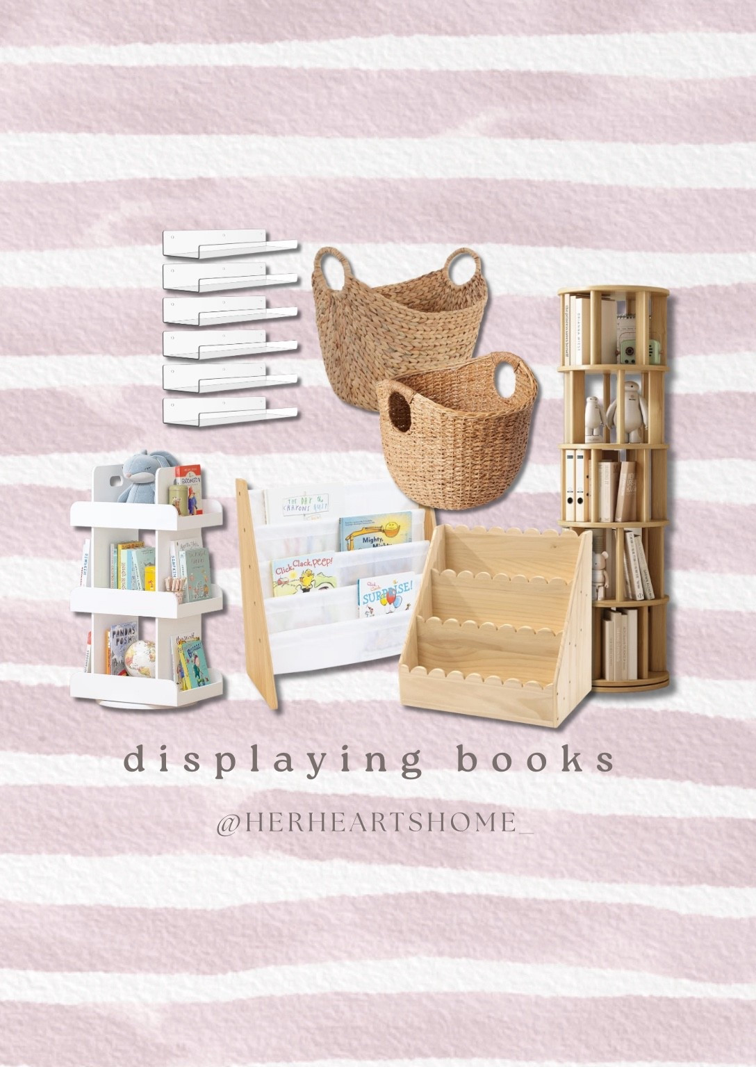 Book storage and display solutions!  

#LTKKids #LTKFamily #LTKHome