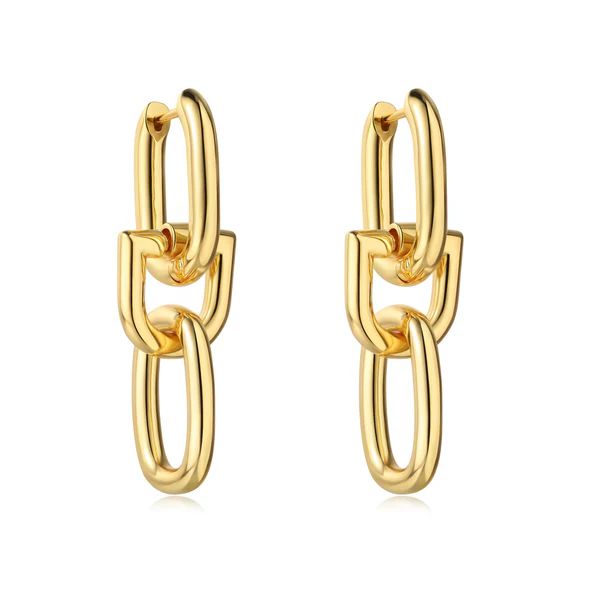 Camila Link Earring | Sahira Jewelry Design
