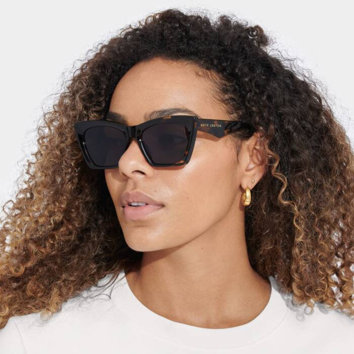 Morocco Sunglasses in Dark Tortoiseshell | Katie Loxton Ltd. (UK)