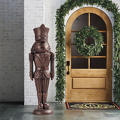 Regal Nutcracker Soldier Handpainted Festive Decor for Indoor Use | Frontgate
