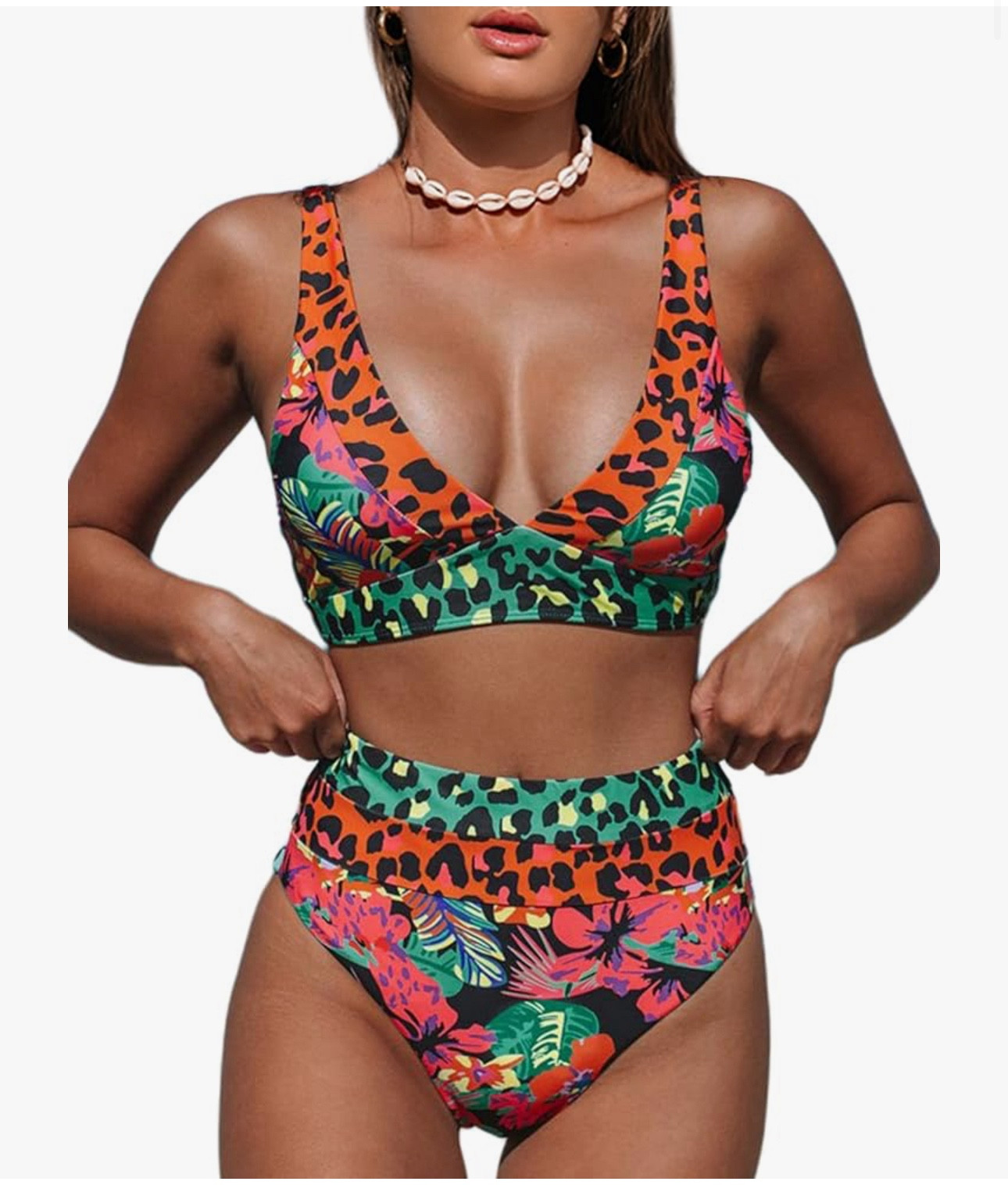 Bikini high waisted swimsuits 

#LTKFindsUnder50 #LTKSummerSales #LTKSwim
