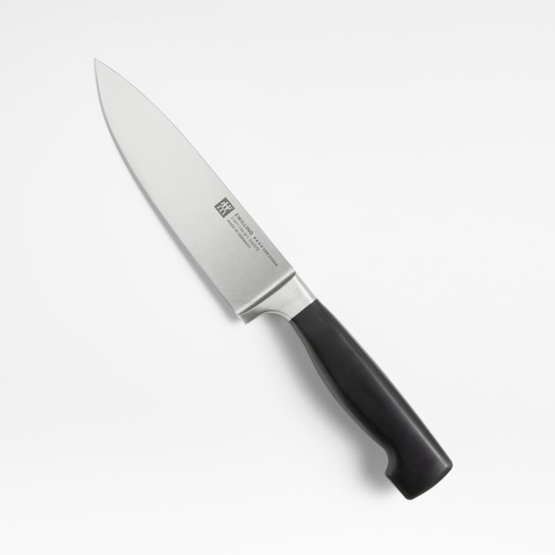 ZWILLING Four Star 6" Chef's Knife + Reviews | Crate & Barrel | Crate & Barrel