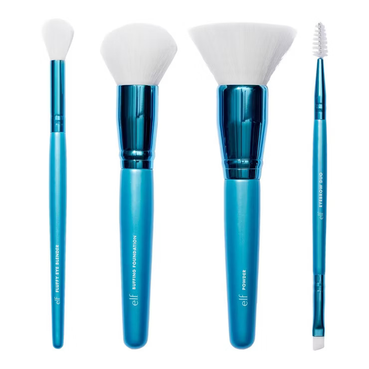 e.l.f. Precious Gems Holiday Brush Set - 4pc | Target