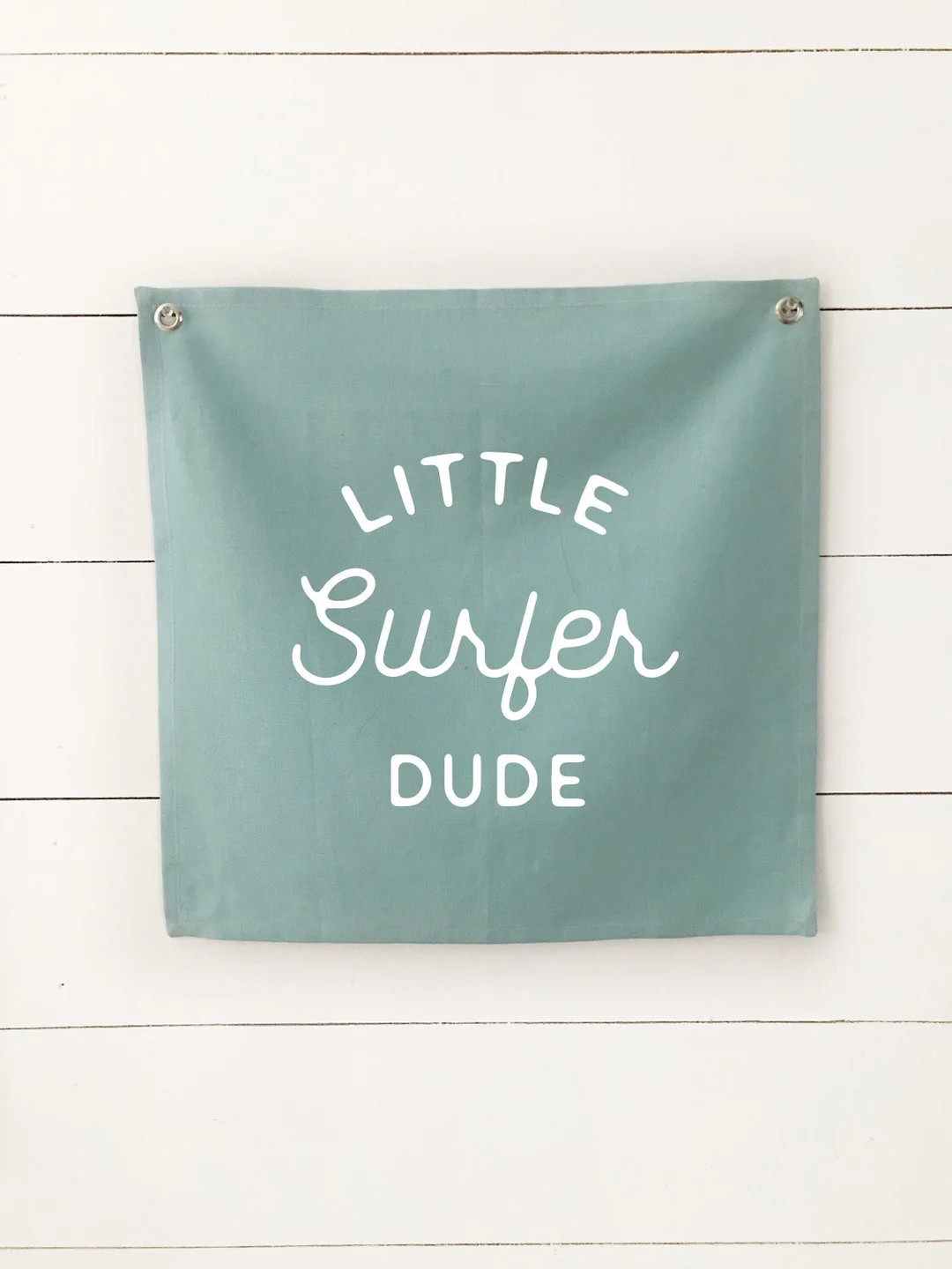 Little Surfer Dude Wall Flag Tapestry Boys Room Nursery Beach - Etsy | Etsy (US)
