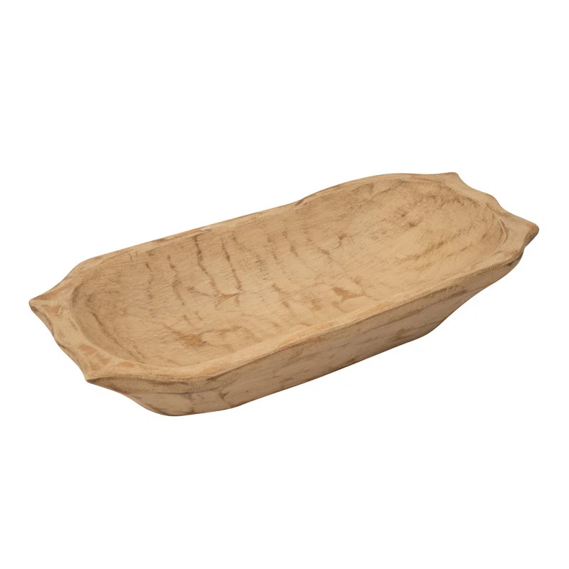 Glenfield Wood Decorative Bowl 1 | Wayfair North America