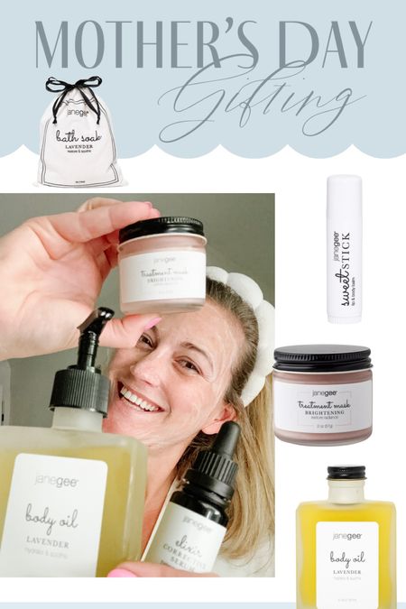 I’m in love with my new botanical skin care products from Jane Gee! The lavender scents and clean beauty products are both a win for me! The mask really brightened my skin after one use! These lovely beauty products would make the perfect Mother’s Day gift for someone special (or for yourself!) this Mother’s Day! 

#LTKGiftGuide #LTKfindsunder50 #LTKfindsunder100