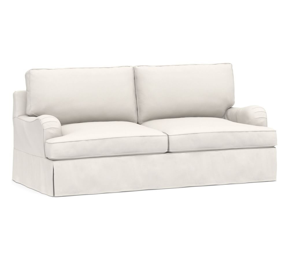 PB English Arm Slipcovered Sofa | Pottery Barn (US)