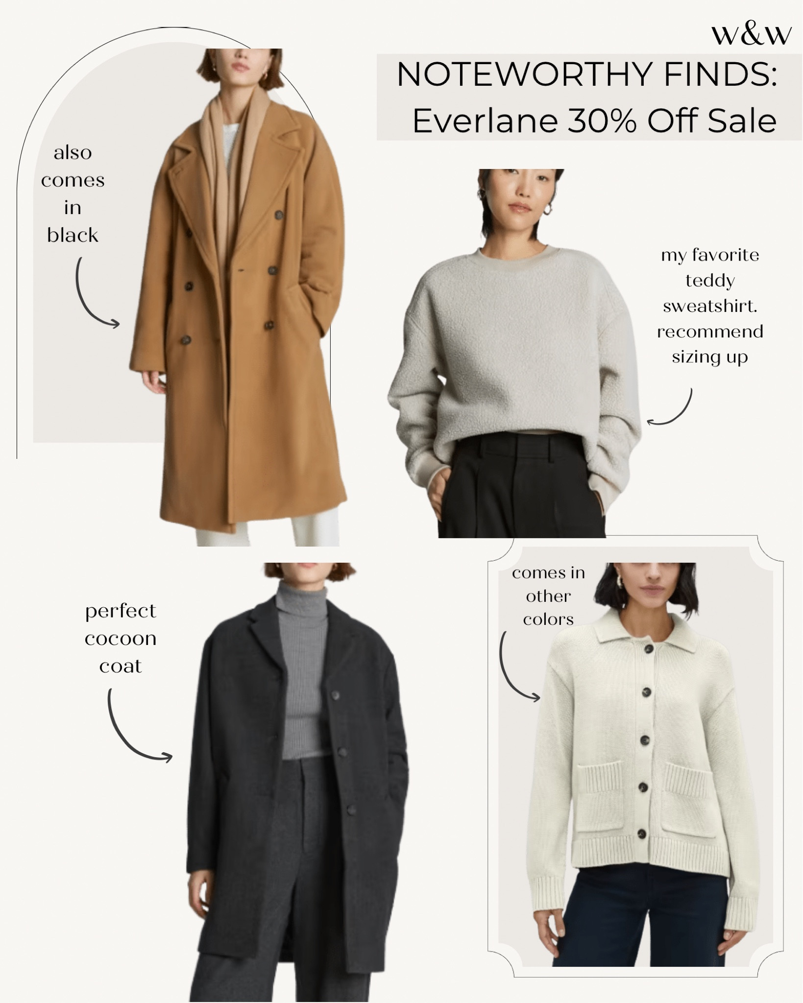 Everlane cocoon coat on sale review