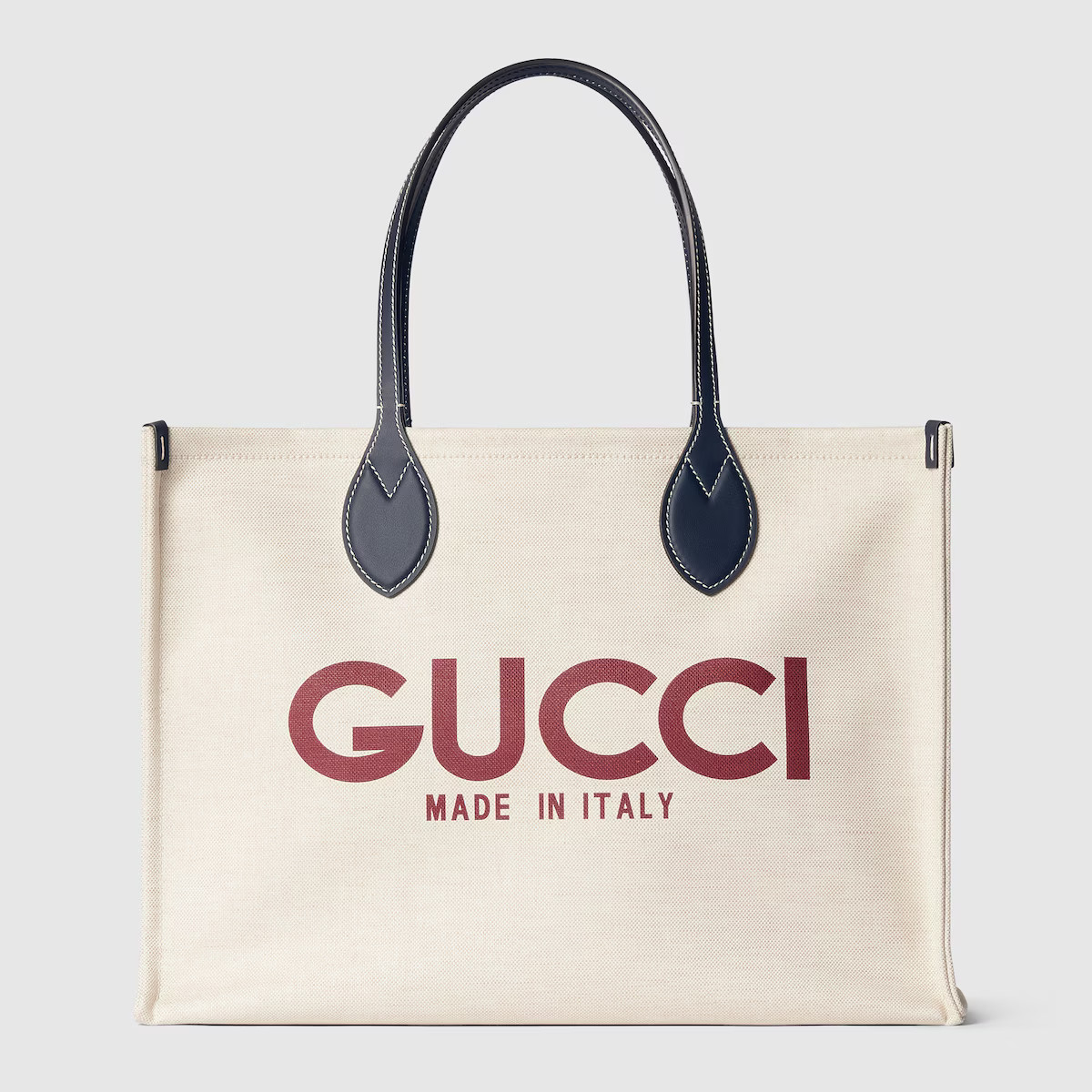 Medium tote bag with Gucci print | Gucci (US)
