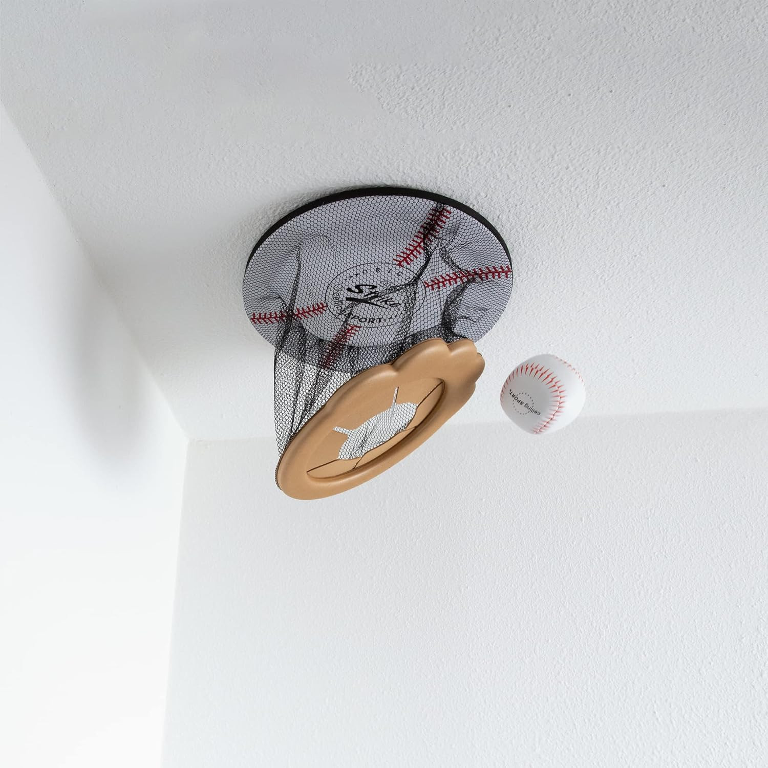 Ceiling Strike: Indoor Easy Catch Ceiling Baseball Kids Toy Game Training Equipment - Includes So... | Amazon (US)