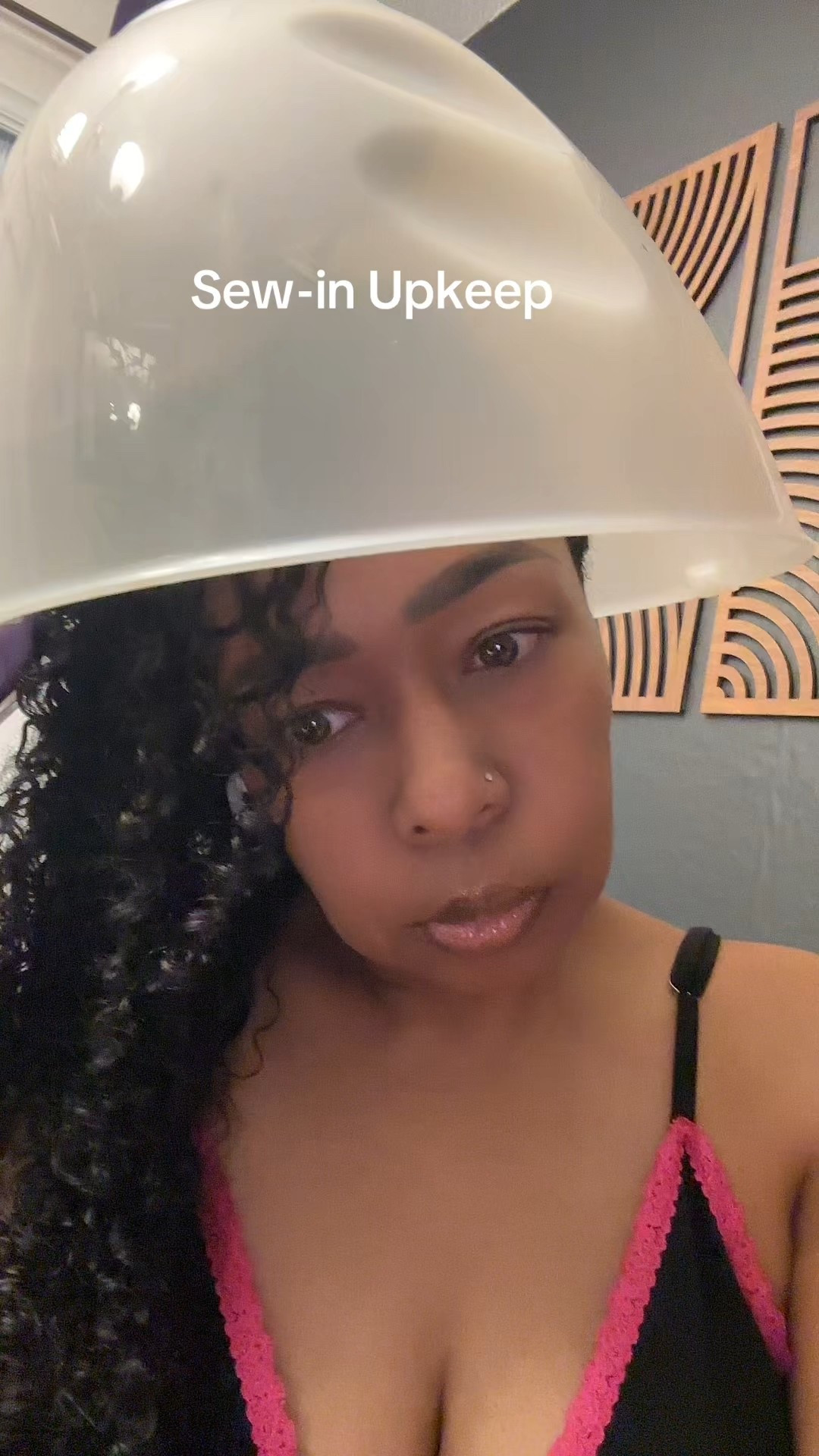 Under the hood making sure my braids are fully dry after wash day ✨
Sew-in still holding up beautifully, zero slippage.
Washed using the Amika Hydro Rush line and the hair is still giving soft, hydrated, and intact 💁🏽‍♀️

#amika #SewInUpkeep #ProtectiveStyles #WashDayRoutine #HoodedDryer

#LTKBeauty #LTKselfcare #LTKdayinmylife