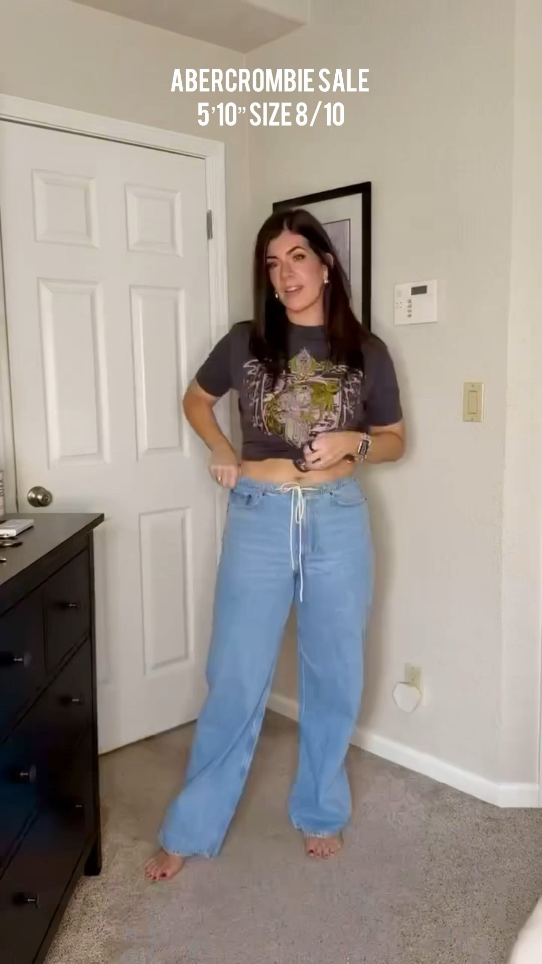 Use code AFLTK
Graphic tee-small (it runs big) Toe waist jeans- 29 long curvy

Abercrombie sale, LTK sale, Spring sale, spring fashion, spring style, midsize fashion, denim sale, spring dresses, midsize dresses, size inclusive event outfits, trendy looks, trending, Capsule Wardrobe, Get Ready With Me, midsize casual outfits, date night look, errands outfit, jeans and tee, graphic tee

#LTKOver40 #LTKMidsize #LTKSpringSale