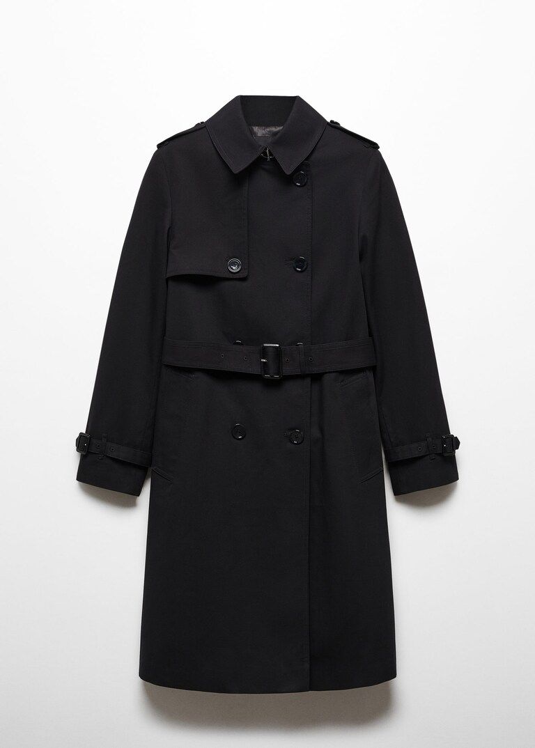 Classic trench coat with belt -  Women | Mango USA | MANGO (US)