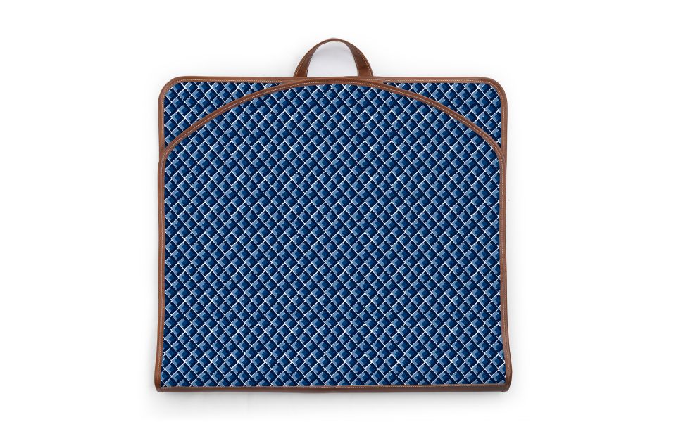 Gatwick Garment Bag - Monogram Stripe | Barrington Gifts