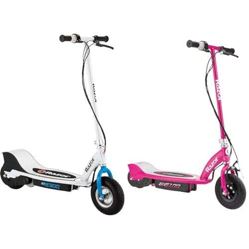 Razor E300 Electric Scooter for Kids Ages 13+ and E100 Electric Scooter - Pink Bundle | Amazon (US)
