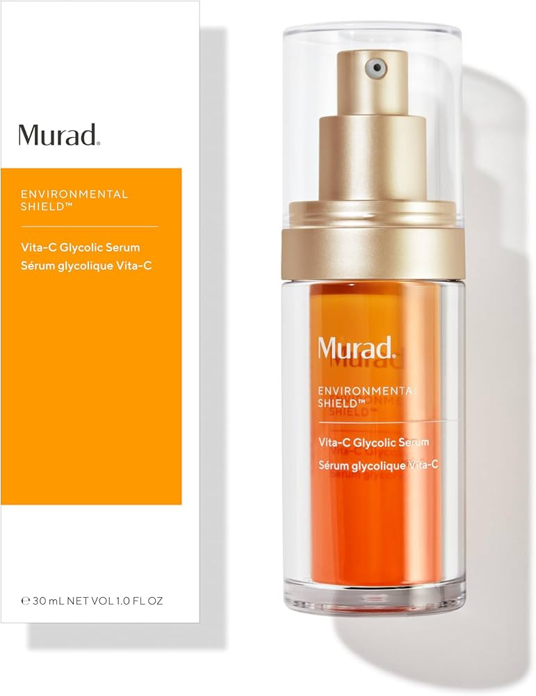 Murad Vita-C Glycolic Serum - Environmental Shield Skin Brightening Vitamin C Face Serum - Treatm... | Amazon (US)