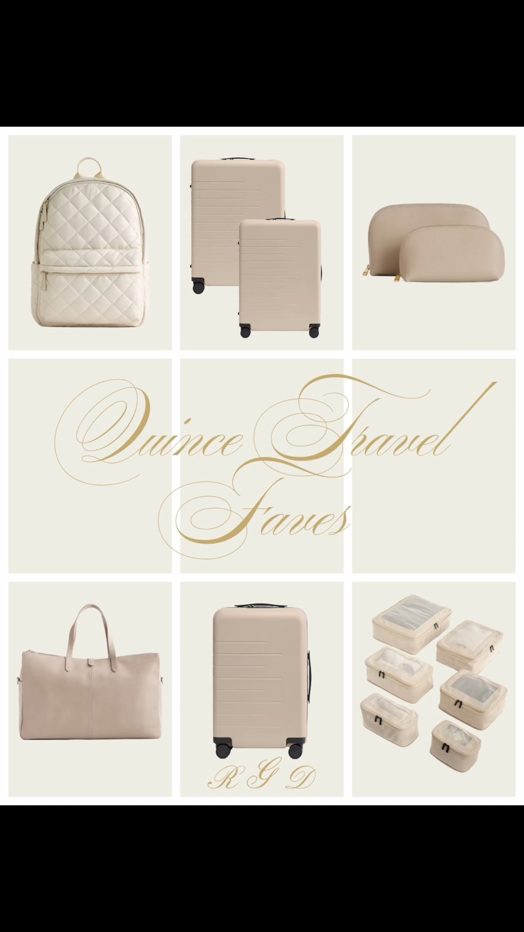 @onequince travel essentials = streamlined packing.
Carry-on with 360° glide ✔️
Compression cubes ✔️
Coordinating tote + backpack ✔️
Matching tags + pouches ✔️
Everything intentional. Everything neutral.

#LTKTravel #LTKdayinmylife