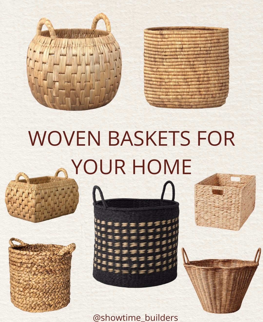 Woven baskets for your home! 🤍

Baskets | storage | modern | design | interior design | shoe storage | home | decor 

#home #decor #modern #interiordesign #storage #baskets #target #interiordesign #homedecor 

#LTKHome