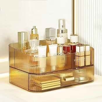 MIUOPUR Makeup Organizer with Stackable Drawers, Bathroom Vanity Organizers and Storage, Ideal fo... | Amazon (US)