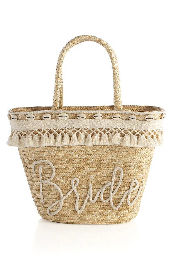 Bride Straw Tote Bag | Show Me Your Mumu