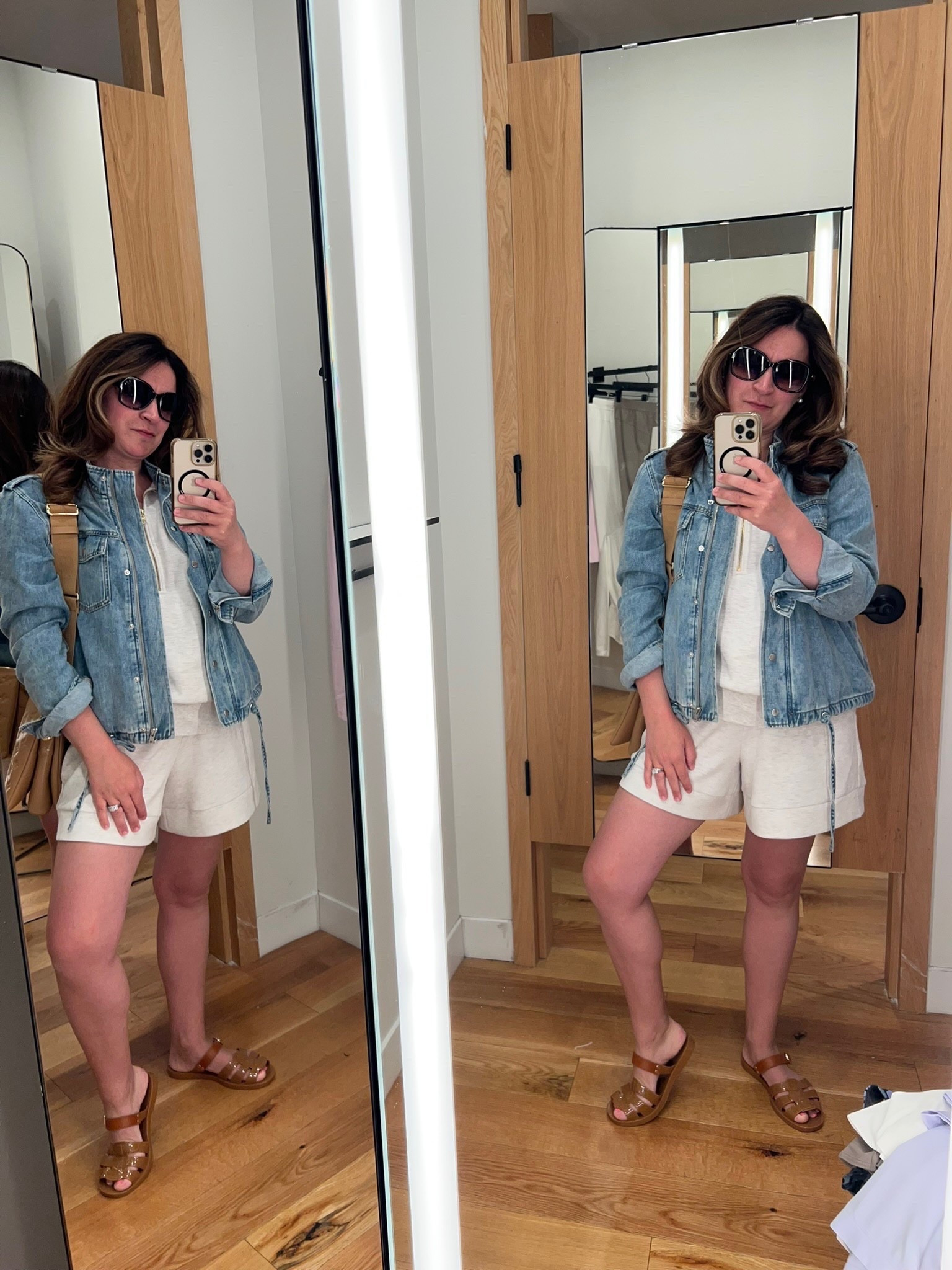 Easy everyday outfit with a denim jacket!!!😍 Lightweight layers perfect for spring

spring outfit, casual outfit, everyday outfit, denim jacket, mom outfit, comfy outfit, travel, airport

#LTKootd #LTKSeasonal #LTKTravel