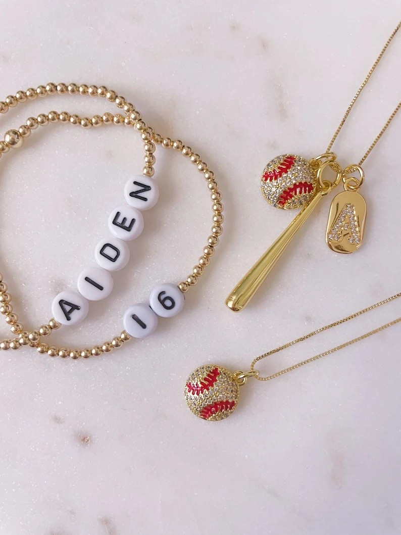 customizable baseball game day jewelry 

#LTKFindsUnder50 #LTKStyleTip #LTKGiftGuide