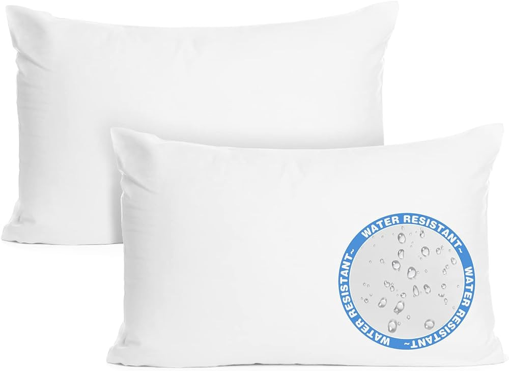 Fixwal 12x20 Inches Outdoor Pillow Inserts Set of 2, Waterproof Decorative Throw Pillows Insert, ... | Amazon (US)