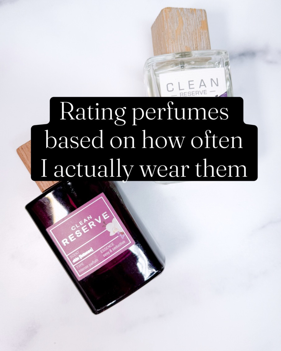 Rating perfumes based on how often I actually wear them.

#LTKOver40 #LTKWedding #LTKBeauty