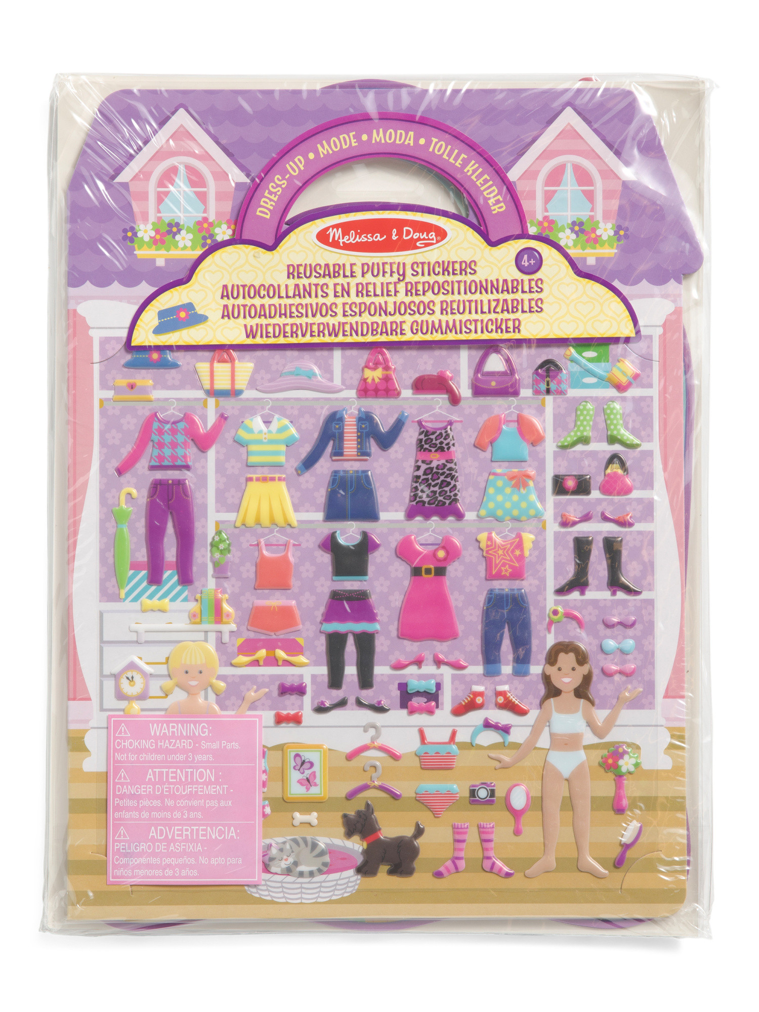 Princess Mermaid And Fairy Puffy Sticker Bundle | Toys & Books | Marshalls | Marshalls